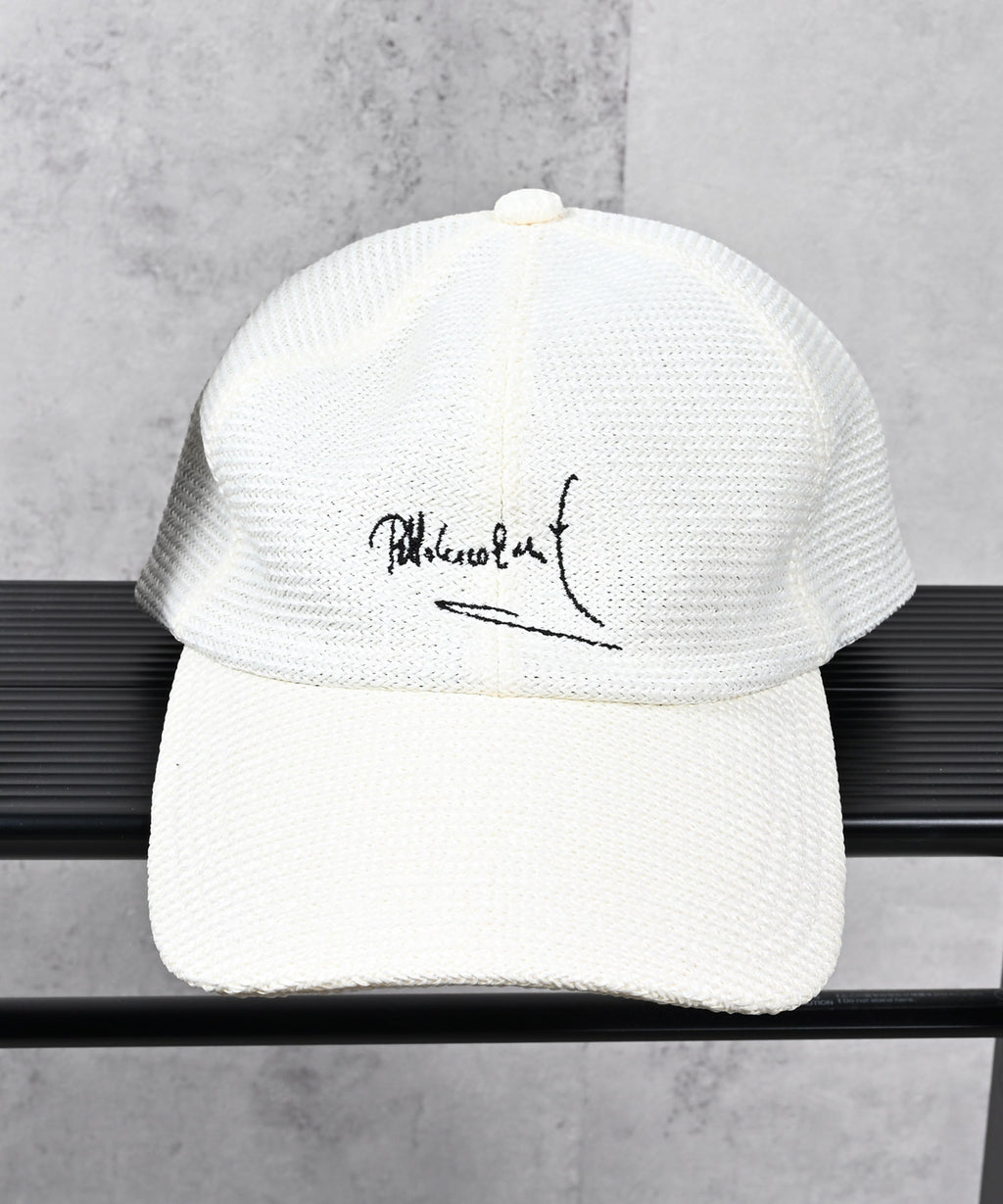 SIGN STRAW MESH CAP